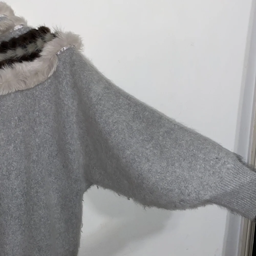 Vintage Mitra Angora and Lams Wool Button Down Sweater - Picture 13 of 16